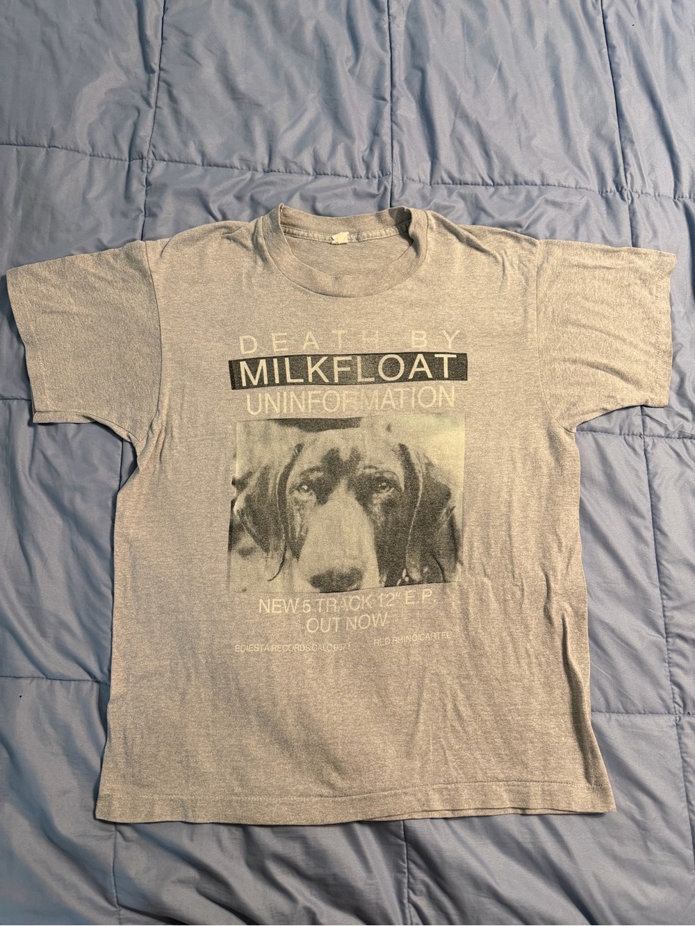 Vintage Death by Milkfloat band single seam shirt